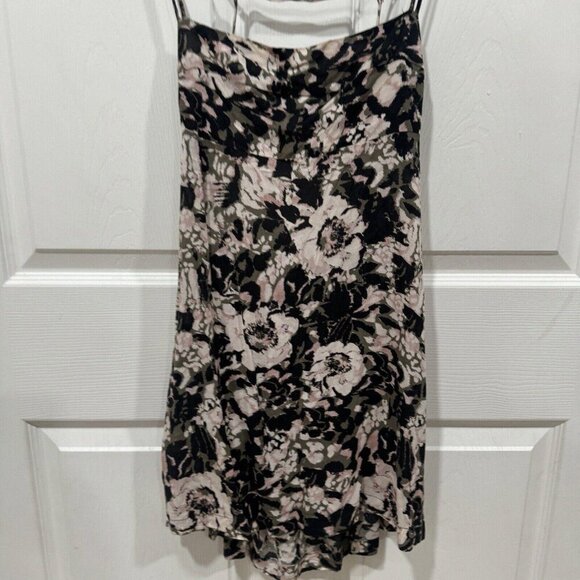 Free People Intimately Dress Size Xsmall Xs Floral Mini Open Back Multi Color - Picture 3 of 8